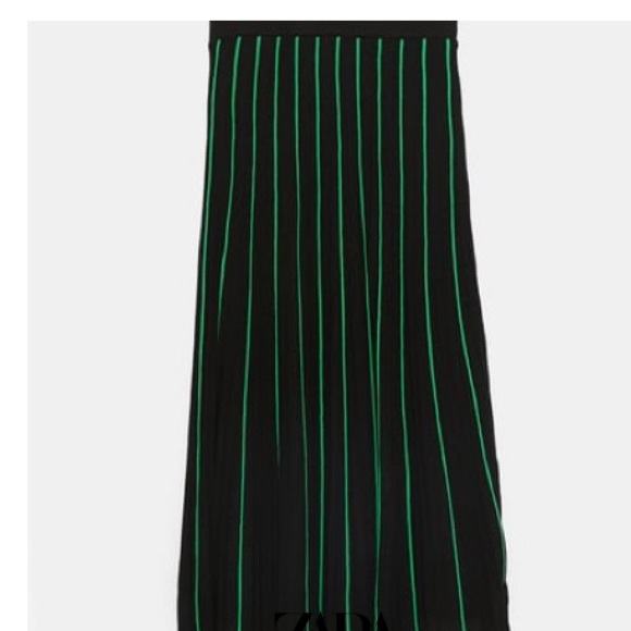 Pleated striped skirt from Zara - Picture 2 of 4